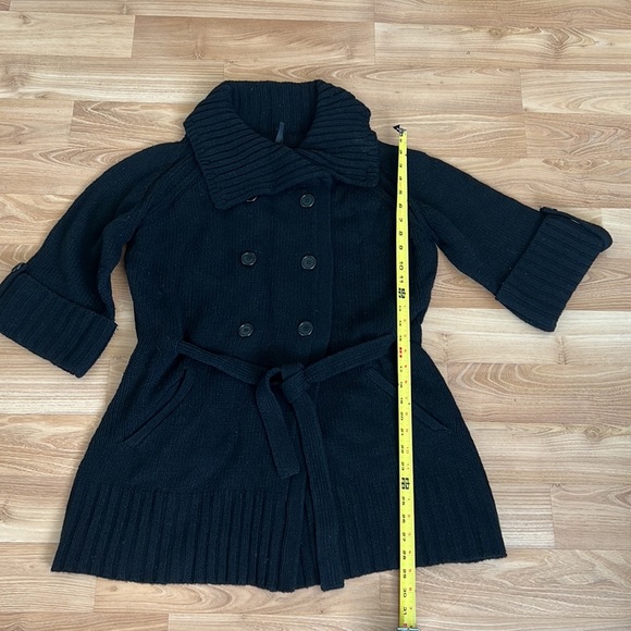 Naf Naf Black Wool Cardigan - Picture 6 of 16